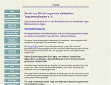 Tablet Screenshot of de.global-yoga.org