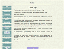 Tablet Screenshot of es.global-yoga.org